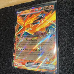 Team Rocket's Moltres ex Destined Rivals Stamp UPC Set Pokemon TCG 229/182 NM x3 - Image 5