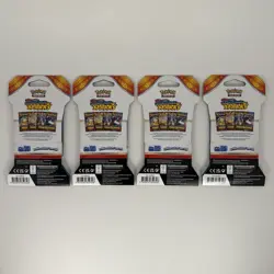 Pokemon Scarlet & Violet Surging Sparks Sleeved Booster Pack Set - 4 Pack Arts - Image 2