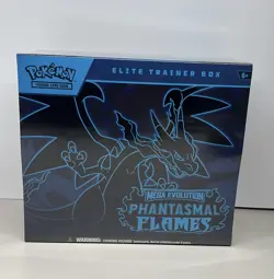 Pokemon TCG Mega Evolution Phantasmal Flames Elite Trainer Box SHIPS 11/14 - Image 1