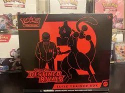 Pokemon Destined Rivals Elite Trainer Box Factory Sealed - Image 1