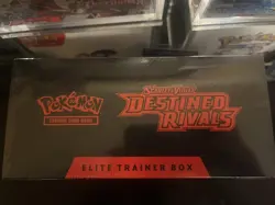 Pokemon Destined Rivals Elite Trainer Box Factory Sealed - Image 3