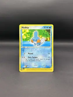 Pokemon TCG EX Ruby & Sapphire - eSeries - Mudkip - 60/109 - Regular Common - NM - Image 1