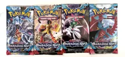 Pokemon Scarlet & Violet Paradox Rift Booster Pack ART SET (Set Of 4) - Image 1