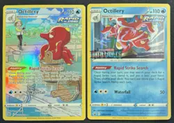 Pokemon Brilliant Stars Octillery TG03/TG30 Battle Styles Stamped Promo SWSH089 - Image 1