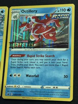 Pokemon Brilliant Stars Octillery TG03/TG30 Battle Styles Stamped Promo SWSH089 - Image 3