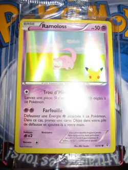 POKEMON NEUF PROMO RAMOLOSS 32/83 FRENCH MINT HOLOFOIL SEALED STAMPED TOYSRUS - Image 1