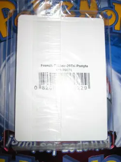 POKEMON NEUF PROMO PONYTA 14/83 FRENCH MINT HOLOFOIL SEALED STAMPED GENERATION - Image 2