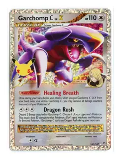 Garchomp C LV.X 145/147 Holo Celebrations: Classic Collection Pokemon - Image 1