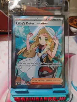 Lillie's Determination 169/132 Ultra Rare Pokemon Mega Evolution - Image 1