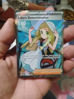 Lillie's Determination 169/132 Ultra Rare Pokemon Mega Evolution - Image 2
