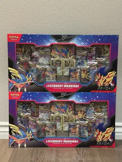 2x Pokemon TCG Legendary Warriors Premium Collection - NEW Factory Sealed - Image 1
