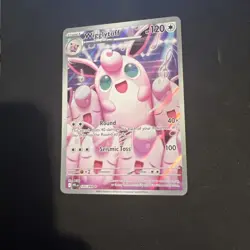 Pokemon Phantasmal Flames Wigglytuff 105 105/094 IR NM EN Mega Evolution - Image 1