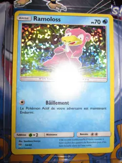 POKEMON PROMO (◕‿◕✿) RAMOLOSS HOLO 14/40 NEUVE FRENCH MINT MC DO 2019 HAPPY MEAL - Image 1