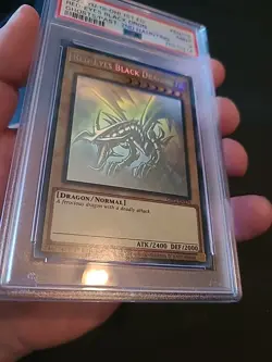Red Eyes Black Dragon Ghost Rare 1st edition GFP2-EN176 PSA 9 - Image 2