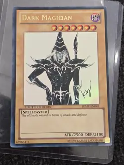 YUGIOH Ultra Rare Dark Magician JUMP-EN049 MOD PLAY - Image 1