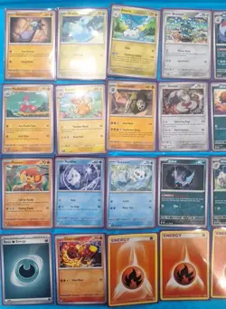 Pokemon Lot Of 86 Cards In Protective Sleeves Poliwrath Sableye Meowth Dusclops - Image 3
