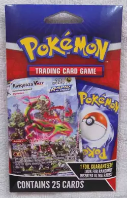 POKEMON TCG 25 Card Mystery Pack with 1 Foil Card Guaranteed NEW FREE SHIPPING - Image 1