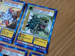 DIGIMON 7 Card Swedish Promo Set Bandai Played - Image 4