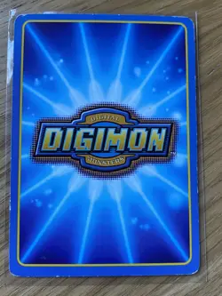 DIGIMON ST-96 Airdramon Swedish Promo Card TCG Rare Bandai Played - Image 5