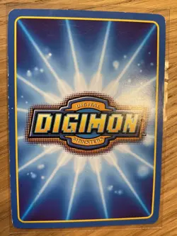 DIGIMON ST-76 ShimaUnimon Swedish Promo Card TCG Rare Bandai Played - Image 5
