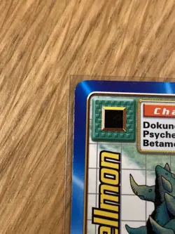 DIGIMON ST-93 MoriShellmon Swedish Promo Card TCG Rare Bandai LP - Image 5