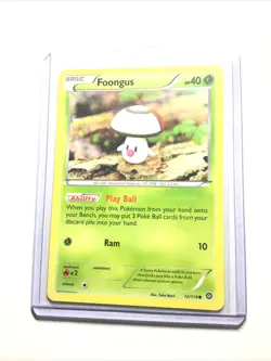 FOONGUS - 12/114 - XY Steam Siege - Common - Pokemon Card - NM - Image 1