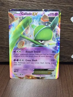 Gallade EX XY45 Black Star Promo Holo Pokemon Card TCG LP - Image 1