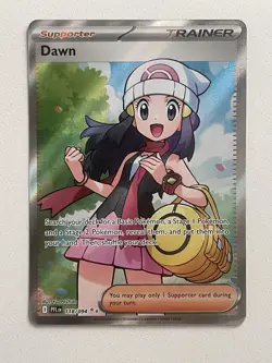 Dawn 118/094 Full Art Ultra Rare Phantasmal Flames Pokemon Card English NM - Image 1