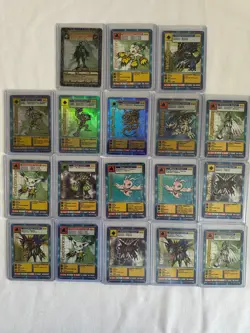 Digimon Digi Battle Cards Gold Letters & Holos From Series 1-3 1999-2000 - Image 1
