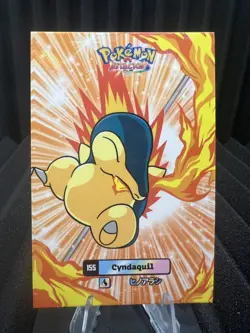 Cyndaquil #155 - Cracked Ice - Card Database Attacks Gen 2 - Pokemon Card NM - Image 1