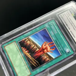 Fissure LOB-057 Rare Graded CGC 9.5 Yugioh Card - Image 2