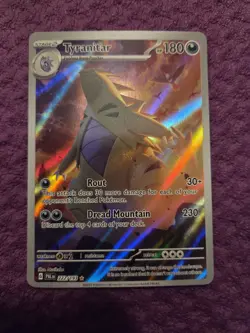 Tyranitar Card 222/193 Pokemon TCG S&V Paldea Evolved Illustration Rare - Image 2