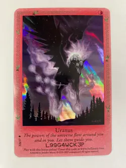 Bella Sara Ancient Lights Foil Card Uranus S16/17 - Image 1