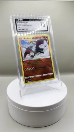 Pokemon Radiant Charizard Holo Rare Card CGC 10 Gem Mint 020/159 Crown Zenith - Image 2