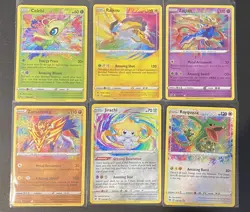 Complete Set of 6 Pokemon Vivid Voltage Amazing Rare Cards Pack Fresh **MINT** - Image 1