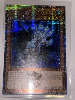 Yu-Gi-Oh! Ice Hand 1st Ed Quarter Century Secret Rare RA04-EN225 NM/M - Image 1
