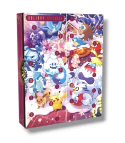 2025 POKEMON TRADING CARDS GAMES HOLIDAY CALENDAR FACTORY SEALED NEW! - Image 2