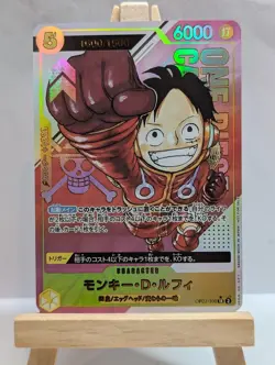 Monkey D Luffy Rare High Quality Custom Card One Piece OP07-109 Egghead Island - Image 2