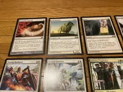 MTG Cards Lot White Rare Uncommon Land Foil + Commons Magic The Gathering Cards - Image 5