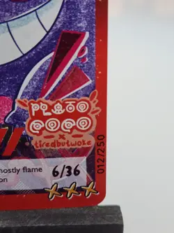 Gengar 012/250! Pluto Coco X Tiredbutwoke Exclusive Holographic Card - Image 3