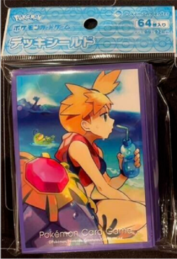 Misty & Starmie sleeves Pokemon Cards Game Deck Shield Japanese - Image 1