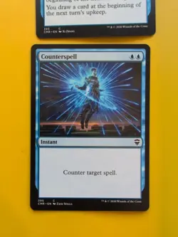 Arcane Denial and Counterspell. CMR Blue instant MTG 2 Card. - Image 2