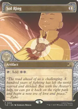 MTG Sol Ring (0316) *Non-Foil* Showcase Avatar TLE MT/NM Free Ship - Image 1