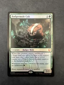 Badgermole Cub (Foil) - 0167 - Avatar: TLA - MTG - NM/M - In Hand Ready To Ship - Image 1