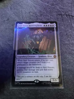 MTG Anti-Venom, Horrifying Healer 1 Mythic Marvel Spider-Man - Image 1