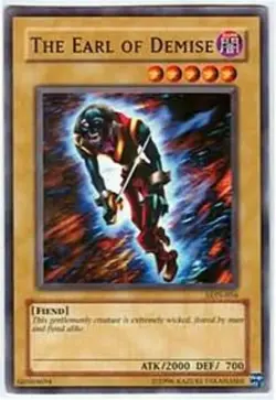 The Earl of Demise - LON-056 - Common - 1st Edition HP YuGiOh! Labyrinth of Nig - Image 1