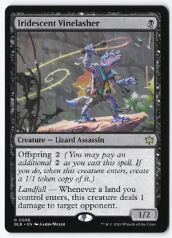 Iridescent Vinelasher R Bloomburrow 99 NM - Image 1