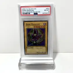 1st Edition Dark Magician 2004 Yu-Gi-Oh! SYE-001 PSA 8 - Image 1