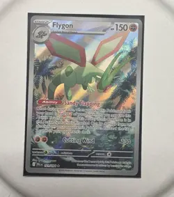 2025 POKEMON PFL EN PHANTASMAL FLAMES ILLUSTRATION RARE 101/094 FLYGON ✅ - Image 1