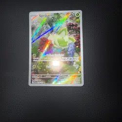 Pokemon TCG Sprigatito 196/193 Paldea Evolved Illustration Rare Mint / NM - Image 1